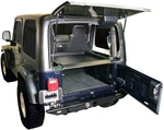 Tuffy Security Products 240-01 Cargo Enclosure Deluxe For Jeep Wrangler Yj Tj Lj. Fixed Price $649.00.