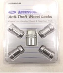 Genuine Ford Lincon Mercury Anti Theft Wheel Lock Set F6SZ1A043AA Oem 12MM-1.5. Fixed Price $30.99.