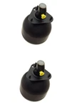 2 Oem Rear Self Leveling Air Cell Accumulator Chamber Reservoir Set For Mercedes. Fixed Price $288.95.