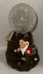 Disney Grumpy Dwarf Garden Solar Globe Light Statue With Crystals Snow White New. Fixed Price $99.99.