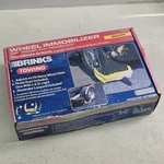 Brinks Wheel Immobilizer Heavy Duty Clamp Security Anti-theft Lock 8"-14" Cleara. Fixed Price $233.95.