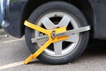 Anti Theft Wheel Clamp Lock Security Device Caravan Trailer 13-17" Cross Face. Fixed Price $44.61.