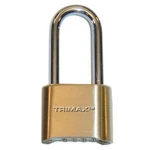 Trimax Solid Brass 2" Body Pad Lock Set Your Own Combination Tall 2.25" Shackle. Fixed Price $35.99.