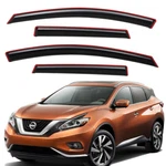 In-channel Smoke Sleek Rain Guard Window Vent Visor For 2015-2024 Nissan Murano. Fixed Price $43.93.