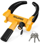 Tevlaphee Wheel Clamp Lock Heavy Duty Anti-theft, Adjustable Security For Cars,. Fixed Price $80.15.