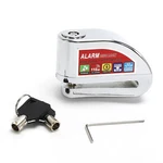 Security Scooter Motorcycle Bike Brake Disc Safety Lock Alarm Anti-theft Silver. Fixed Price $19.99.