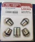Kia Motors Wheel Lock Set 00144 ADU00 - Genuine Parts New. Fixed Price $20.99.