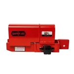 Heavy Duty Rolling Door Lock - Maximum Security Keyed Differently, Safety Red. Fixed Price $333.99.