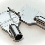 2 Key For Used Mason Lock Box #1809. Fixed Price $9.99.