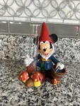 Rare Disney Mickey Mouse Garden Gnome Rain Gauge Statue Figurine Outdoor Decor. Fixed Price $45.00.