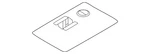 Genuine Volvo Keyless Entry Keypad 32449191. Fixed Price $27.80.