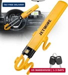 Jetmore Steering Wheel Lock Anti Theft Car Device With Adjustable Design. Fixed Price $42.23.