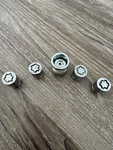 Used Bag Infiniti Nissan Oem Wheel Lock Set Part # 999H1-A7003. Fixed Price $30.50.