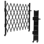 Garvee Single Folding Security Gate Expandable Steel With Lockable Rollers. Fixed Price $136.70.