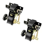 2X Ladder Rack Ratchet Straps W/ J-hook 1.5"W 7.5"L For Round Tube Mount Truck. Fixed Price $39.98.