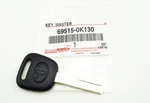 Genuine Toyota Hilux Fortuner 2015-18 Key Blade Uncut Replacement 69515-0K130. Fixed Price $59.36.