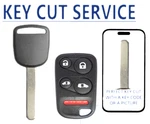 Key Cut + HO01 Transponder Remote Fob For Honda Odyssey 2003 - 2004. Fixed Price $39.99.