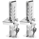 2 Pcs Brake Pedal Lock Security Car Auto Stainless Steel Clutch Anti-theft. Fixed Price $18.96.