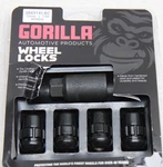 Gorilla Wheel Locks, Honda Acura Radius/ball Seat, Black, 12MM 1.50, 38431XLBC. Fixed Price $16.98.