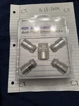 Genuine Ford Wheel Locks Chrome Exposed Lugs E9TZ-1A043-A. Fixed Price $34.61.