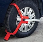 The Club 490 Wheel Immobilizer, Red. Fixed Price $128.14.