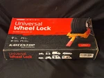 Universal Wheel Lock By Kaycentop- Tire Width Capacity 6.9 10 ( L2012 ). Fixed Price $83.99.