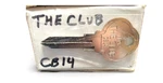CB14 Blanks For Various Steering Wheel Locks By The Club (20 Keys). Fixed Price $28.99.