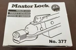 Master Trailer Lock, Coupler 377KA (KA0501) New With Box. Fixed Price $37.99.