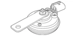 Genuine Volkswagen Alarm Horn 5C0-951-115. Fixed Price $161.54.