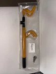 Twin Hooks Steering Wheel Lock, Yellow Hook, Autowear Club 6009L New Usa. Fixed Price $9.00.