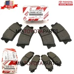 Genuine Toyota 2011 RAV4 Oem Front 04465-AZ314 And Rear 04466-AZ307 Brake Pads. Fixed Price $119.99.