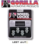 Gorilla Wheel Locks, Toyota/lexus Factory Style, 12MM 1.50, Chrome, 73631T. Fixed Price $34.88.