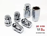 Set Of 4 12X1.5 Veritek Chrome Acorn Bulge Tuner Wheel Locks W/ Keys For. Fixed Price $32.39.