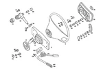 Genuine Mercedes-benz Steering Wheel Lock 107-462-01-30. Fixed Price $145.60.