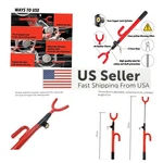 Steering Wheel Lock Club Twin Hooks Anti Theft Universal Car Van Truck Suv/n. Fixed Price $99.49.