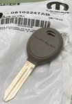 New Genuine Mopar 05102247AB Blank Key 2004-2010. Fixed Price $58.89.