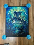 Metallica Poster Mercedes Benz Stadium Atlanta Ga 6/3/25 Signed #/315 M72 Pop-up. Fixed Price $295.00.