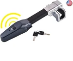 Blueshyhall Steering Wheel Lock With Alarm, Vehicle Anti-theft Security. Fixed Price $131.02.