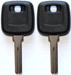 2 New For Volvo S90 V90 S70 C70 V70 Master Chipless Uncut Key Blank - Case Only. Fixed Price $13.95.