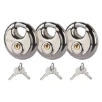 Curt Stainless Steel Disc Locks, 3-PACK. Fixed Price $33.19.