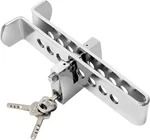 Car Anti-theft Brake Clutch Lock, Stainless Steel 8 Holes Auto Pedal. Fixed Price $24.74.