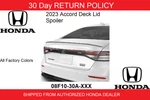 Genuine 2023-2025 Honda Accord Deck Lid Spoiler(all Factory Colors). Fixed Price $377.78.