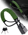 Tevlaphee Steering Wheel Lock Seat Belt Universal Anti Theft Car Green. Fixed Price $60.08.