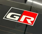 10 Gazoo Racing Decal Sticker, Fits Toyota Supra, GR86, GT86, Frs, Corolla. Fixed Price $14.99.
