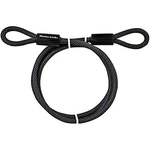 Master Lock 78DPF Heavy Duty Looped End Cable, 6 Feet Braided Steel, 3/8-INCH. Fixed Price $26.14.