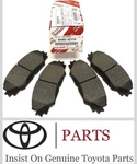 Genuine Toyota Oem Front Brake Pad Kit 04465-AZ104/AZ204 -open Box Return. Fixed Price $39.99.