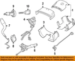 Gm Oem 15-20 Xl,yukon Steering Column Shroud, Switches Levers-key 13520797. Fixed Price $66.22.