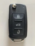 2013-2018 Volkswagen Tiguan Flip Keyless Remote 5K0 837 202 Bj Vw Oem. Fixed Price $37.85.