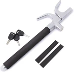 Zone Tech Anti Theft Car Steering Wheel Lock With Escape Hammer Window Breaker. Fixed Price $24.99.