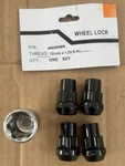 White Knight Wheel Locks M12 X 1.25 Black Acorn Socket. Fixed Price $15.00.
